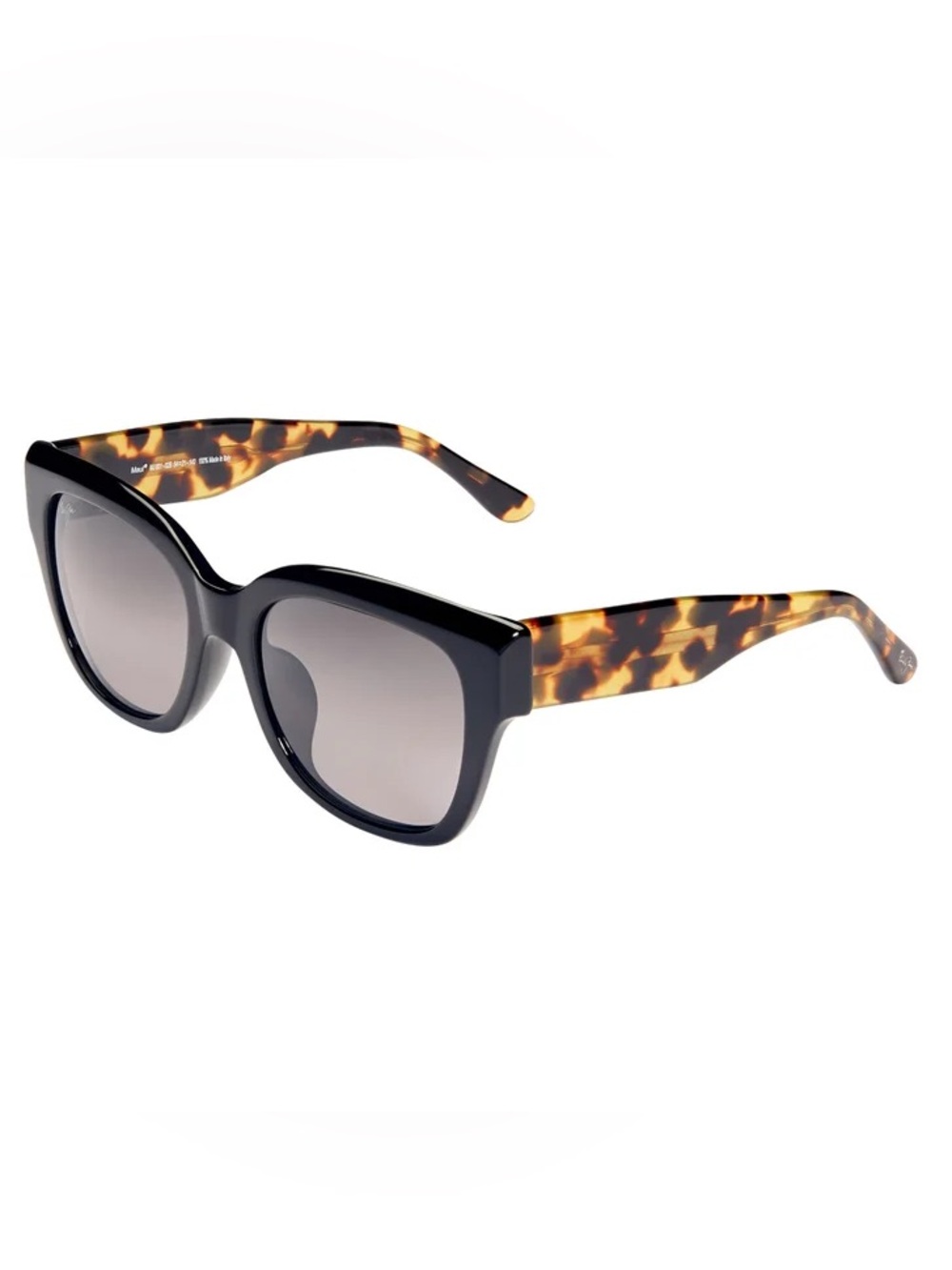Maui Jim Siren Song, Polarized Sunglasses, Black & Tortoiseshell, EUC